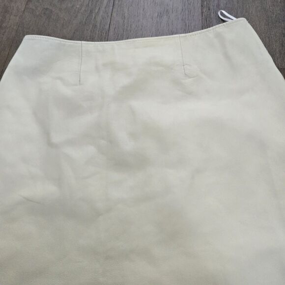 Retrofete Willa Leather Mini Skirt Size M NEW - Picture 5 of 10